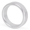 Kiotos Cockring en aluminium Circle 15mm Argenté